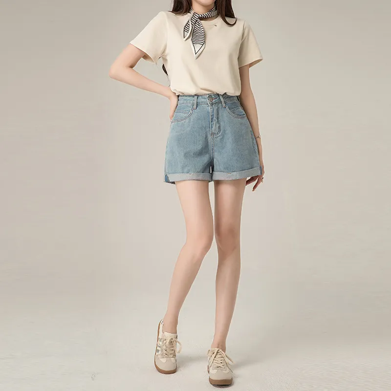 Shavani Denim Shorts Women's-4