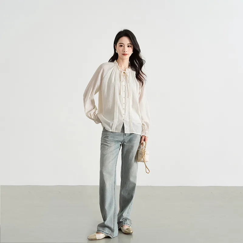 Shavani Shirts Women's Apricot-3