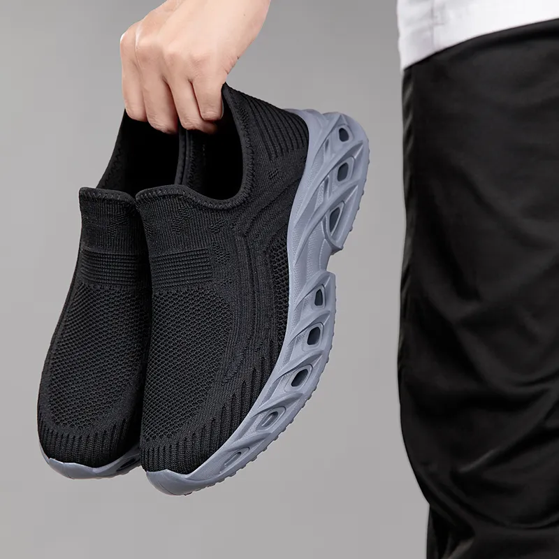 BAGE Non slip Lightweight Low Top Casual Shoes Unisex-13