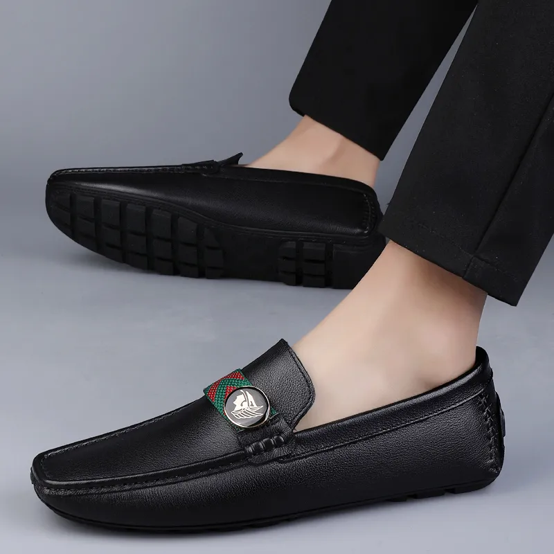 BAGE Gommino Loafers Unisex-11