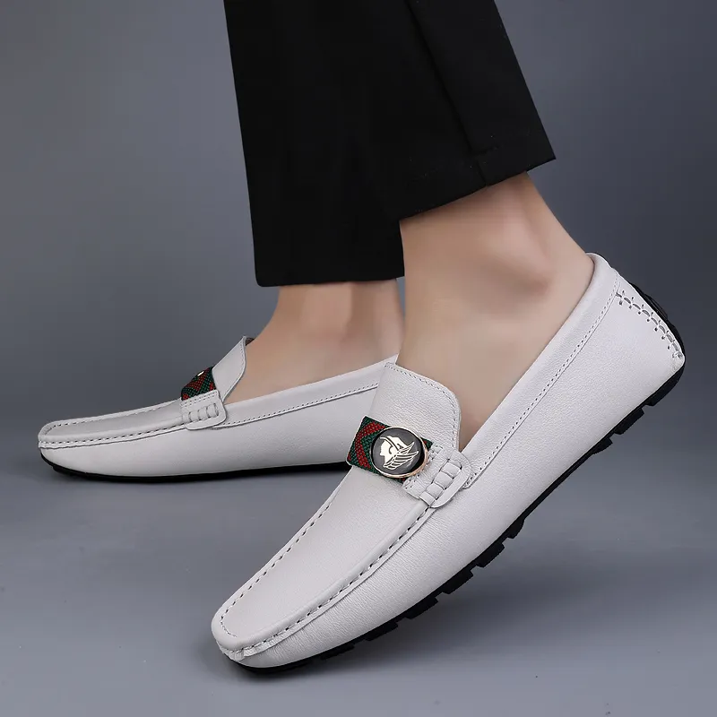 BAGE Gommino Loafers Unisex-5