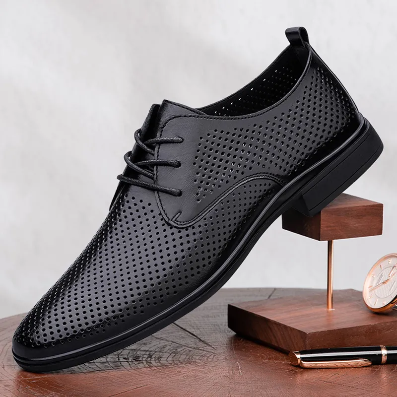BAGE Men's Casual Shoes Men's Black-2