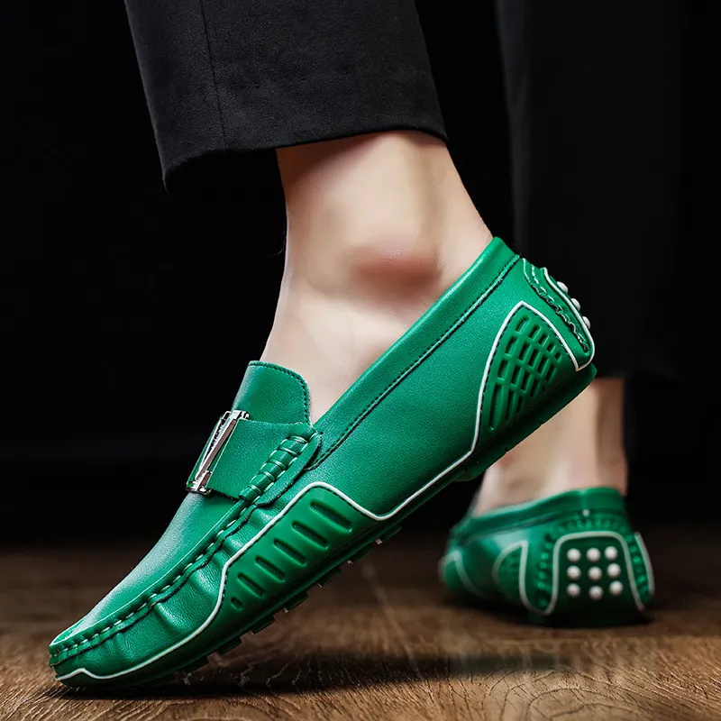 BAGE Gommino Loafers Men-22