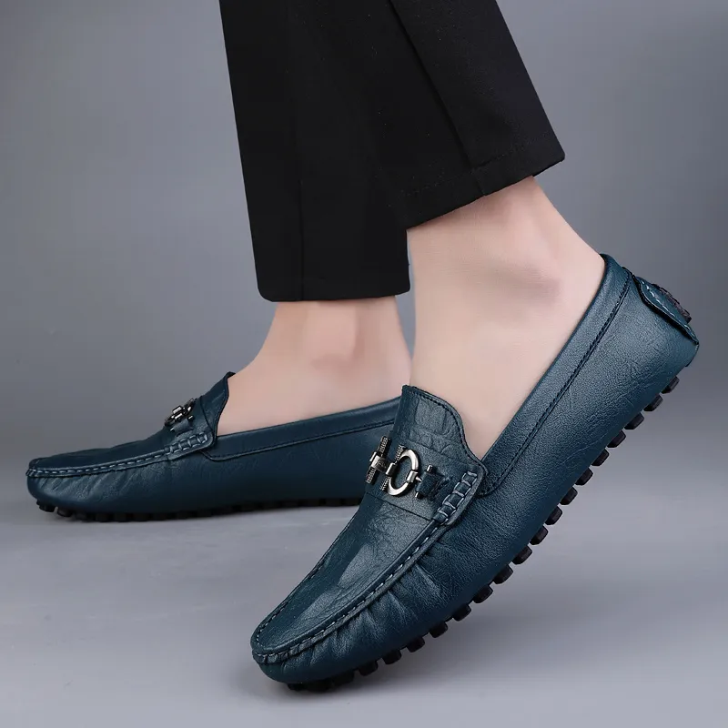 BAGE Gommino Loafers Unisex-11