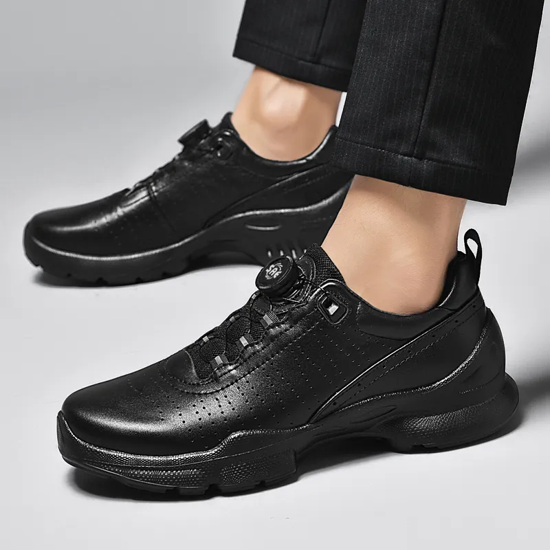 BAGE Anti Slip Wear Resistant Low Top Casual Shoes Unisex Black-3