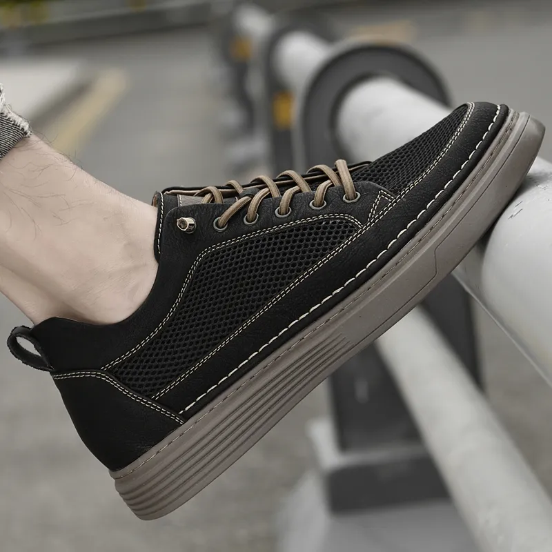 BAGE Abrasion Resistant Breathable Low Top Skateboard Shoes Unisex-11