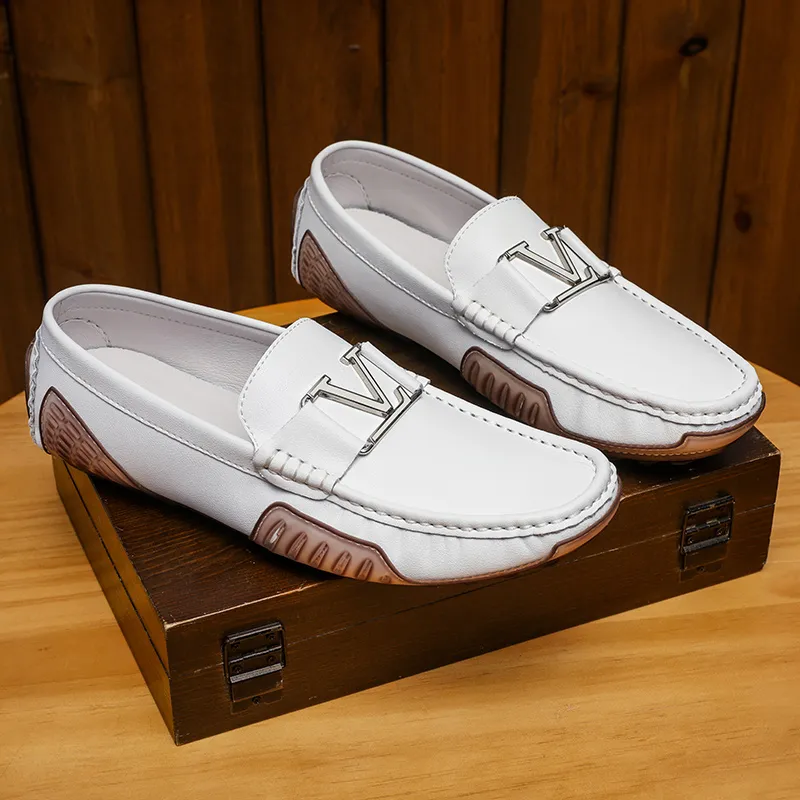 BAGE Gommino Loafers Men-2
