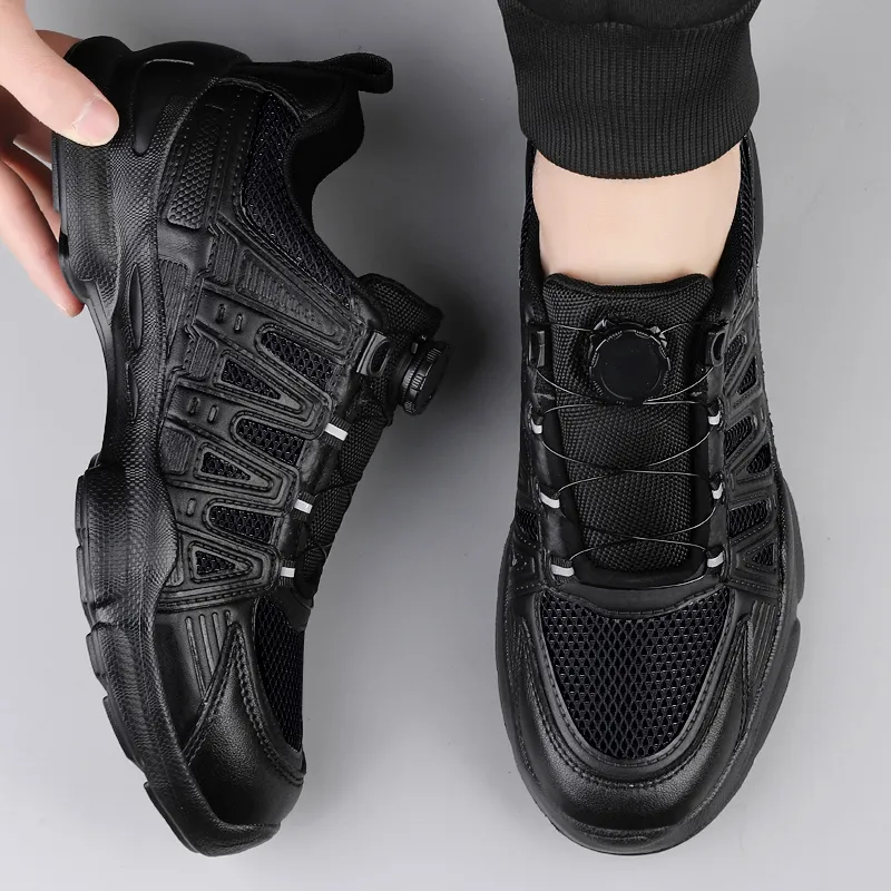 BAGE Abrasion Resistant Height Increasing Low Top Casual Shoes Unisex-8
