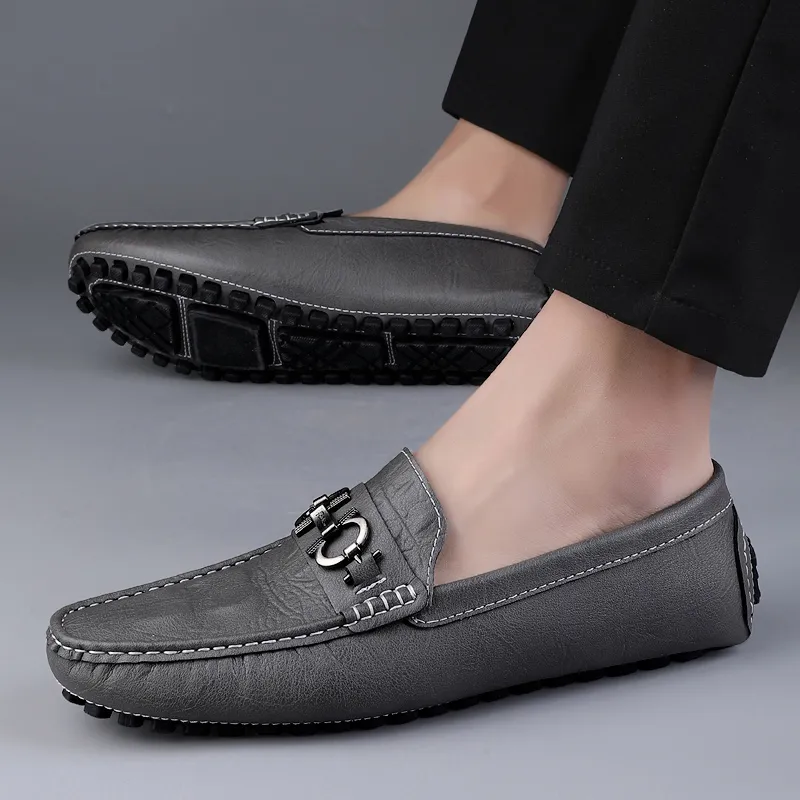 BAGE Gommino Loafers Unisex-16