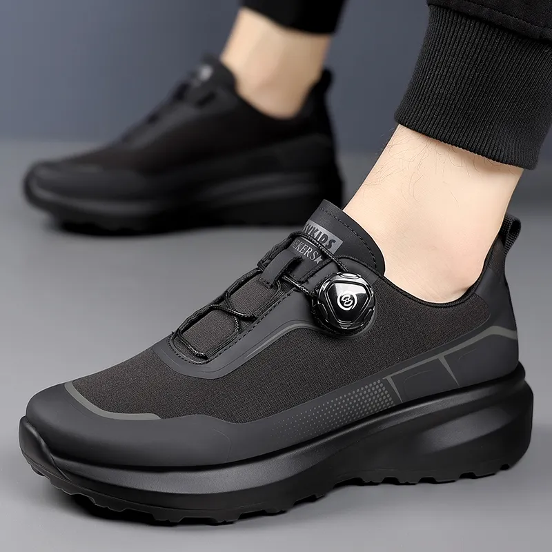 BAGE Slip Resistant, Abrasion Resistant, Rebound Resistant Low Top Casual Shoes Men's-2