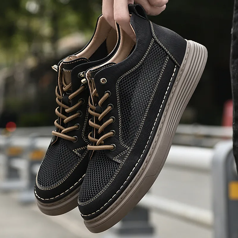 BAGE Abrasion Resistant Breathable Low Top Skateboard Shoes Unisex-7