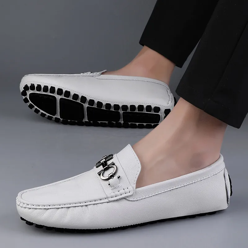 BAGE Gommino Loafers Unisex-4