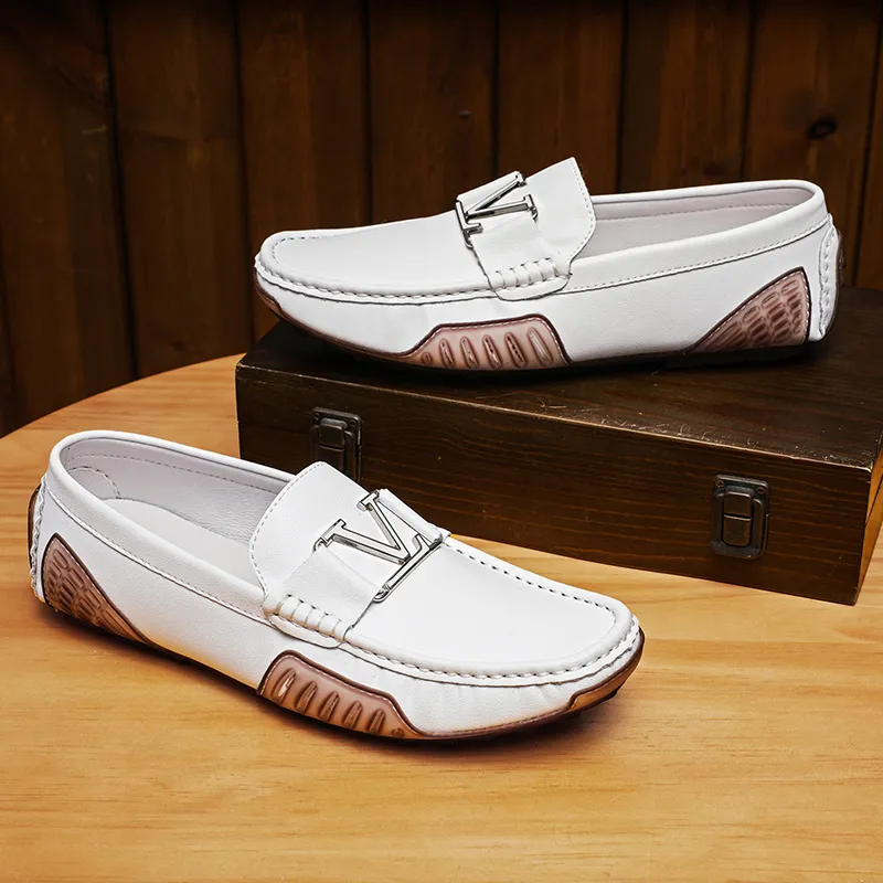 BAGE Gommino Loafers Men-4