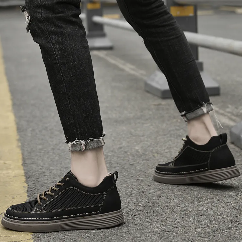 BAGE Abrasion Resistant Breathable Low Top Skateboard Shoes Unisex-10
