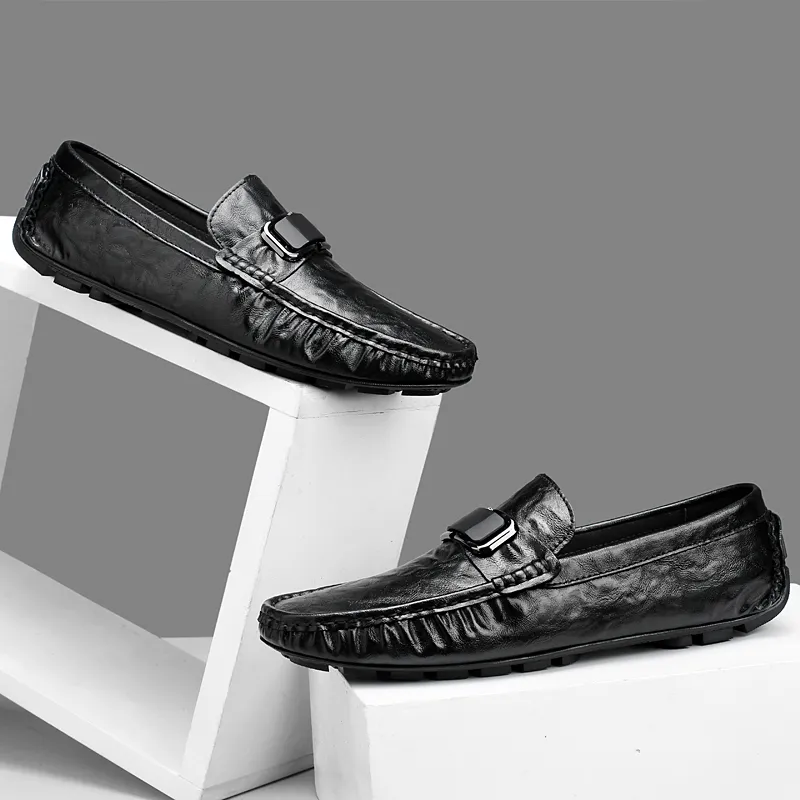 BAGE Gommino Loafers Men-7
