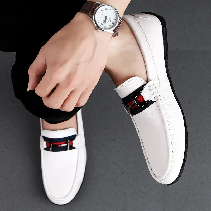 BAGE Gommino Loafers Unisex-5