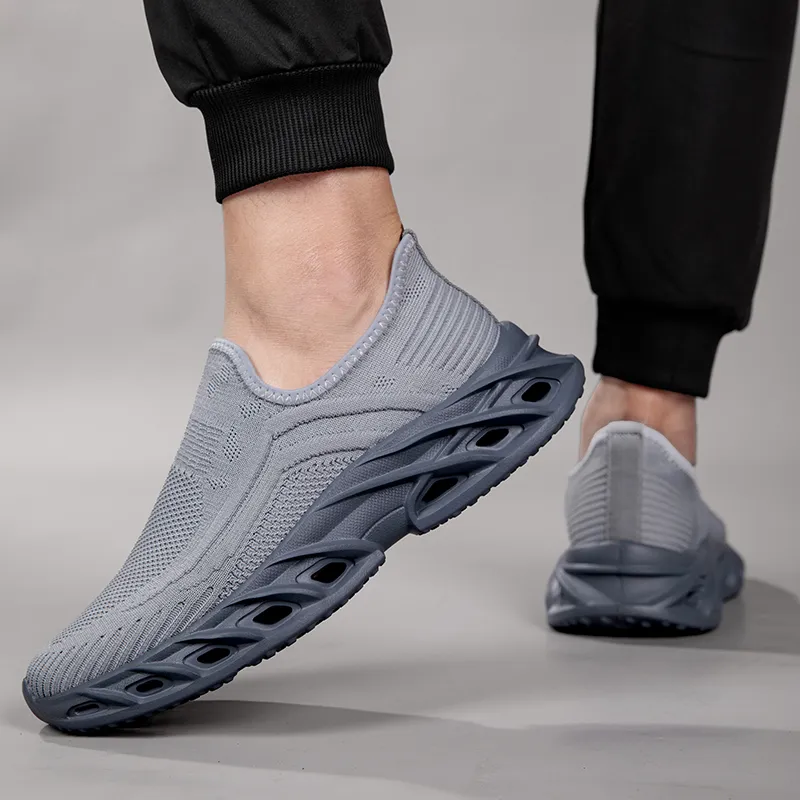 BAGE Non slip Lightweight Low Top Casual Shoes Unisex-6