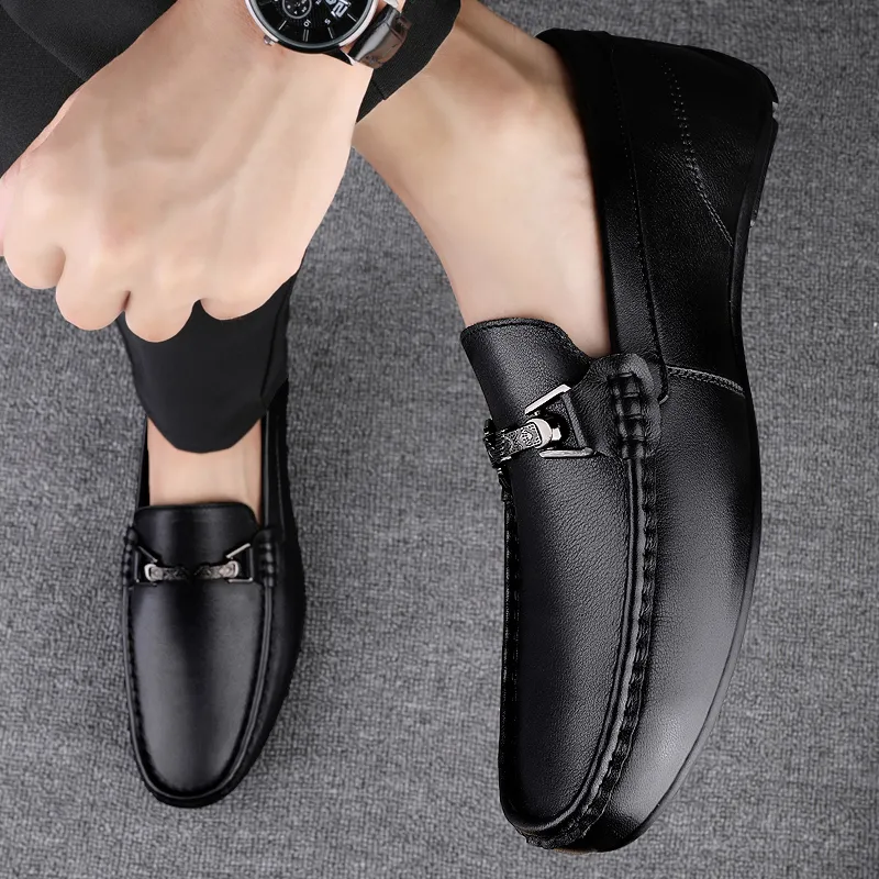 BAGE Men's Casual Shoes Men Low Top Black-7