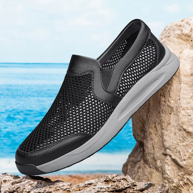 BAGE Non slip Lightweight Low Top Casual Shoes Men's-13