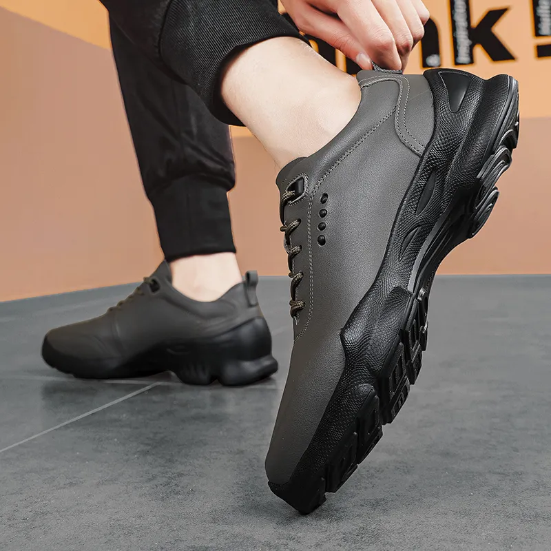 BAGE Breathable Abrasion Resistant Slip Resistant Low Top Casual Shoes Unisex-4