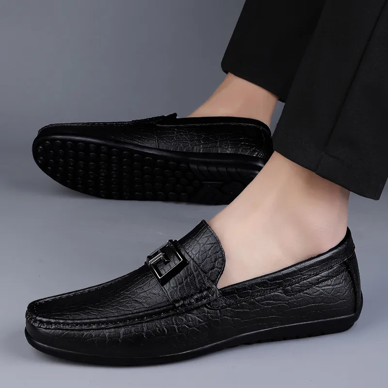 BAGE Men's Casual Shoes Men Low Top Black-7