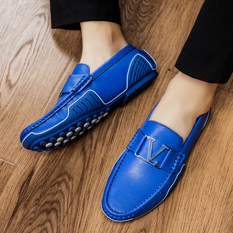BAGE Gommino Loafers Men-13