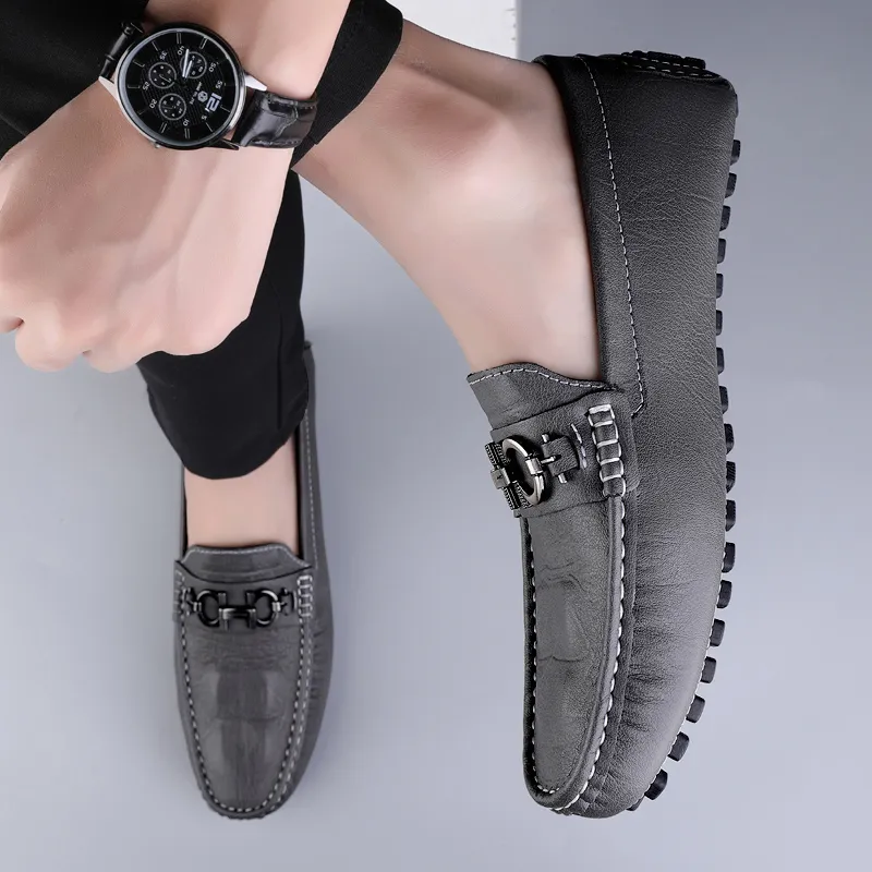 BAGE Gommino Loafers Unisex-15