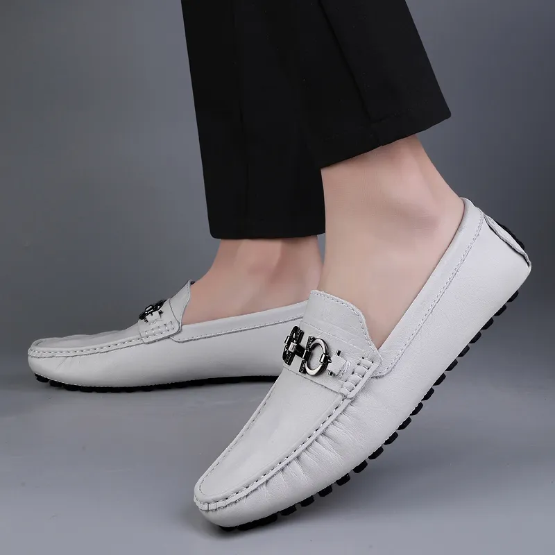 BAGE Gommino Loafers Unisex-5