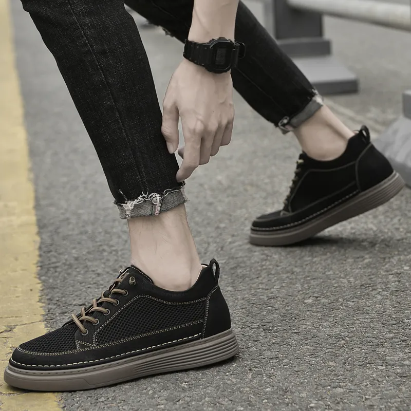 BAGE Abrasion Resistant Breathable Low Top Skateboard Shoes Unisex-9