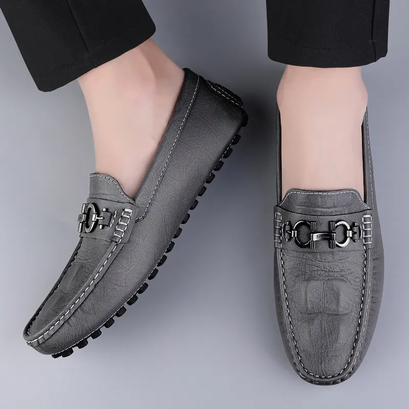 BAGE Gommino Loafers Unisex-14