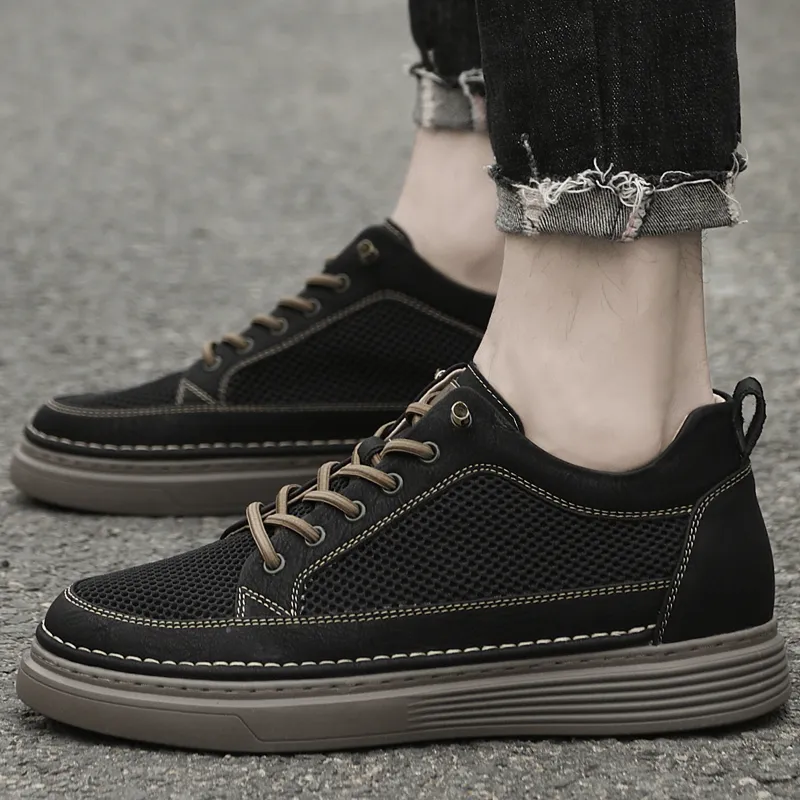 BAGE Abrasion Resistant Breathable Low Top Skateboard Shoes Unisex-8