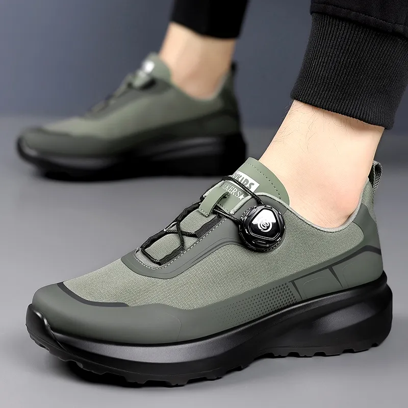 BAGE Slip Resistant, Abrasion Resistant, Rebound Resistant Low Top Casual Shoes Men's-8