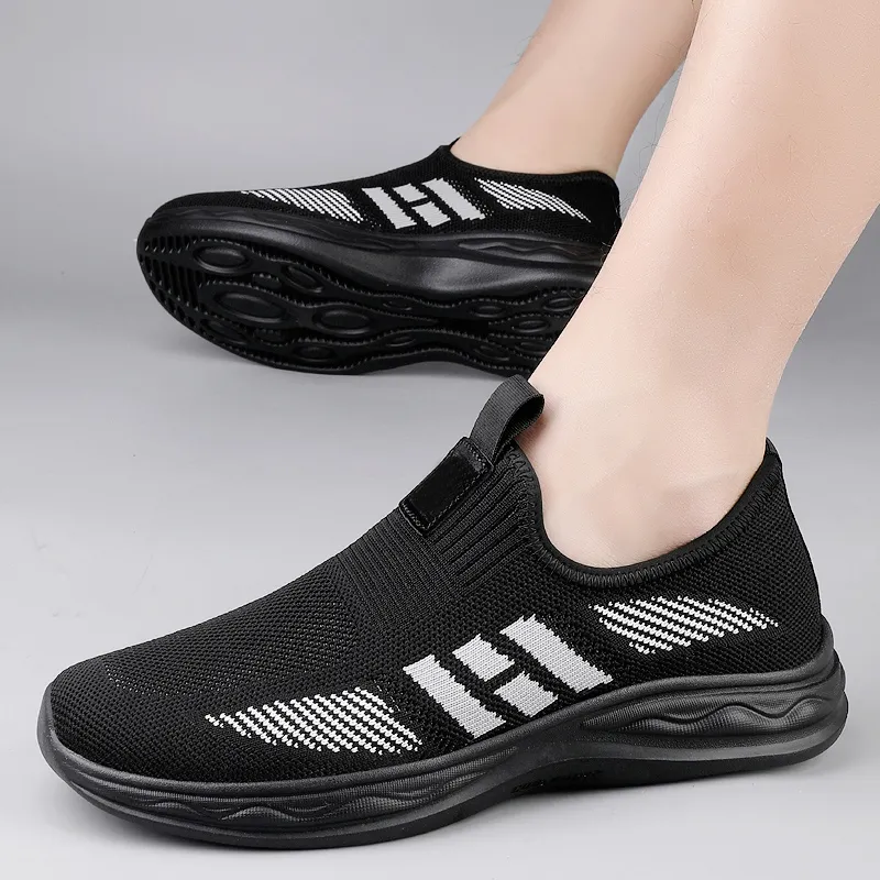 BAGE Non slip Lightweight Low Top Casual Shoes Men's-4