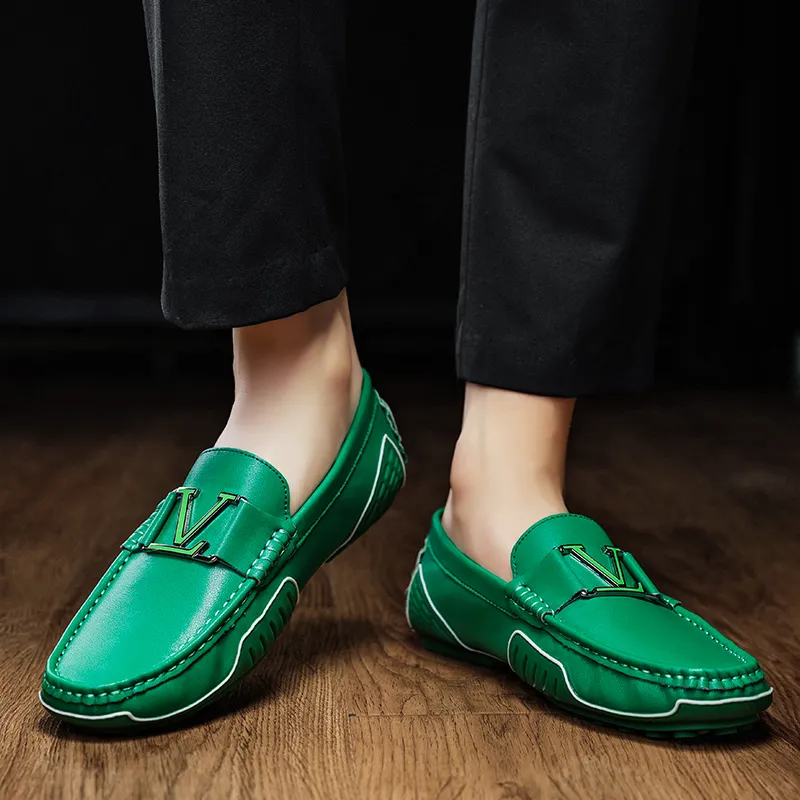 BAGE Gommino Loafers Men-23