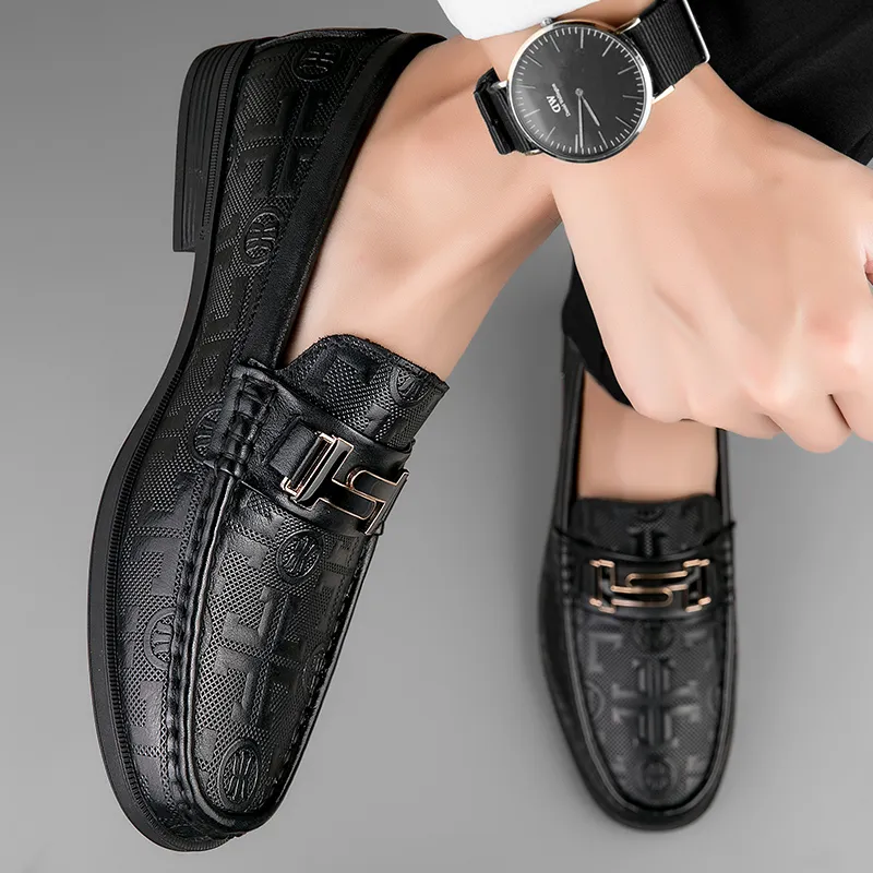 BAGE Men's Casual Shoes Unisex Black-6