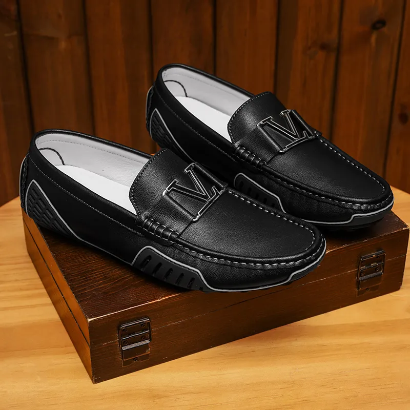 BAGE Gommino Loafers Men-7