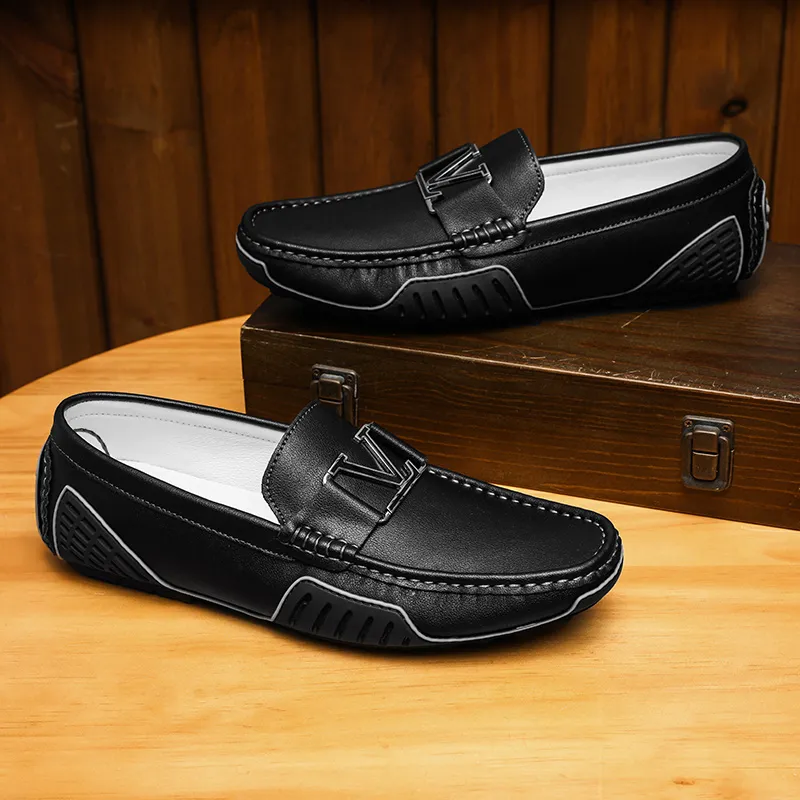 BAGE Gommino Loafers Men-9