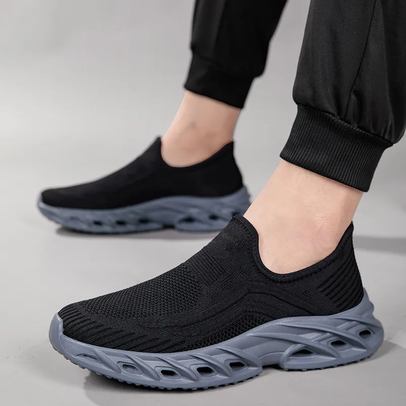 BAGE Non slip Lightweight Low Top Casual Shoes Unisex-11