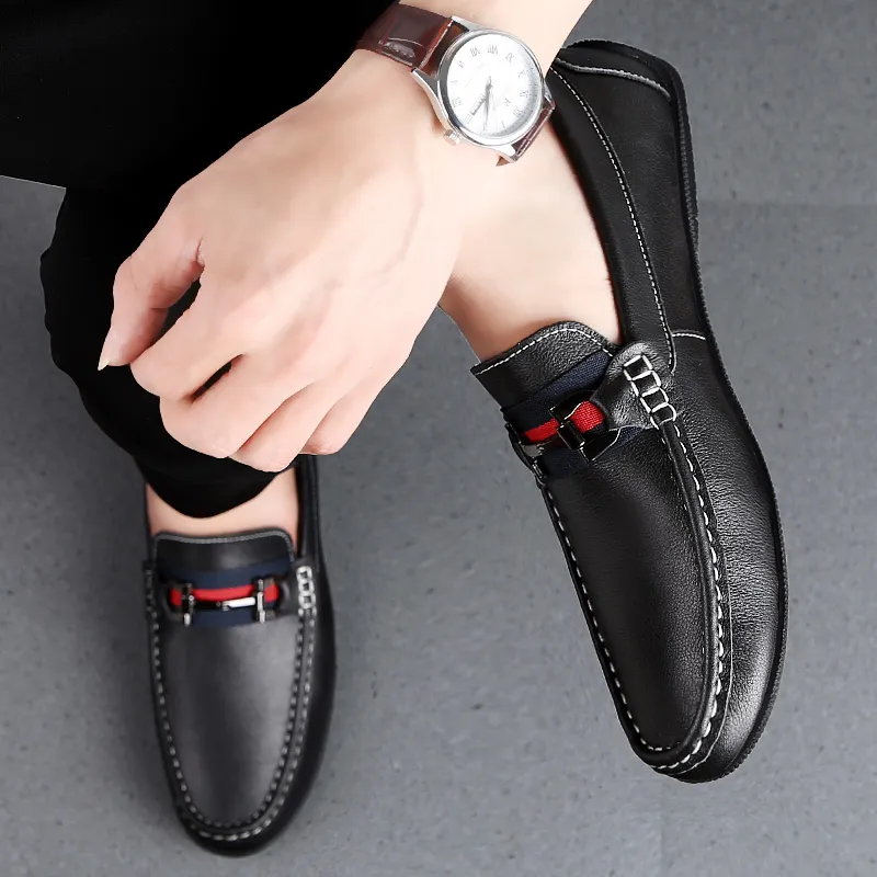 BAGE Gommino Loafers Unisex-7