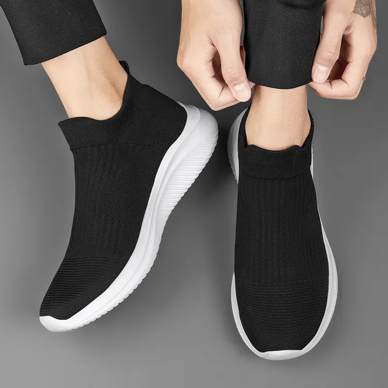 BAGE Non slip Lightweight Mid Top Casual Shoes Unisex-2