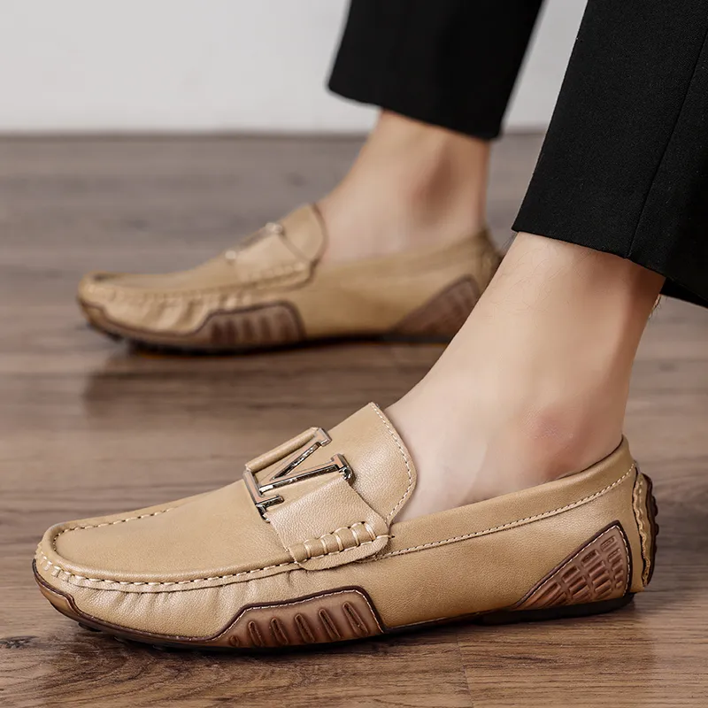 BAGE Gommino Loafers Men-18