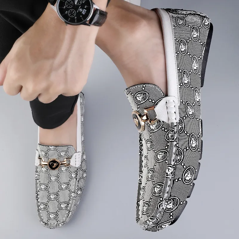 BAGE Gommino Loafers Unisex-5