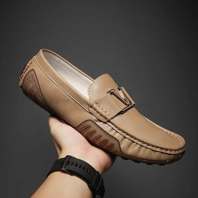 BAGE Gommino Loafers Men-19