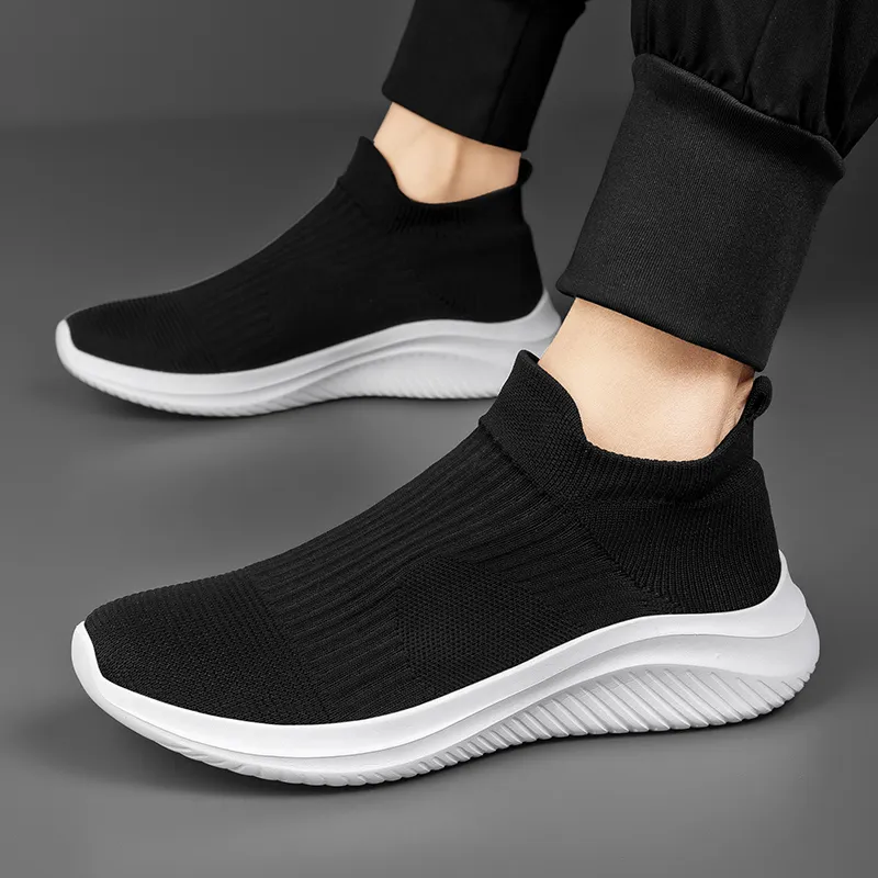 BAGE Non slip Lightweight Mid Top Casual Shoes Unisex-3