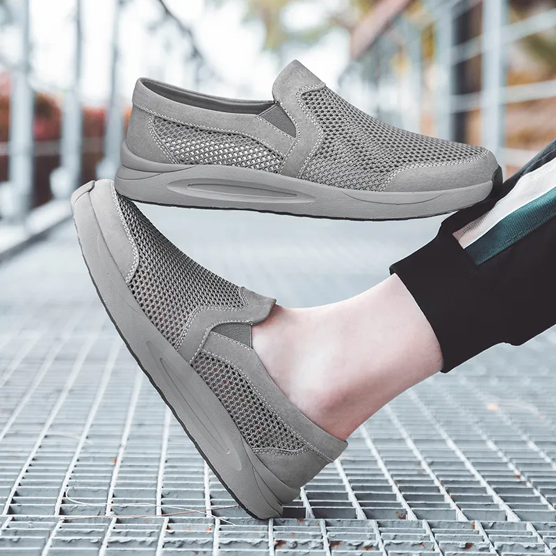 BAGE Non slip Lightweight Low Top Casual Shoes Men's-9