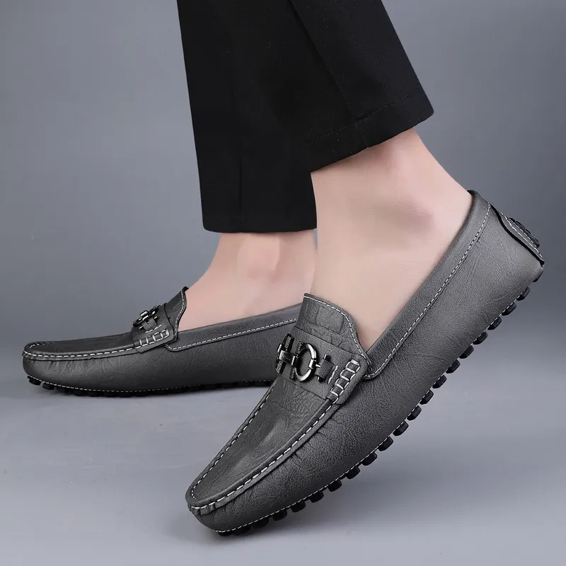 BAGE Gommino Loafers Unisex-17