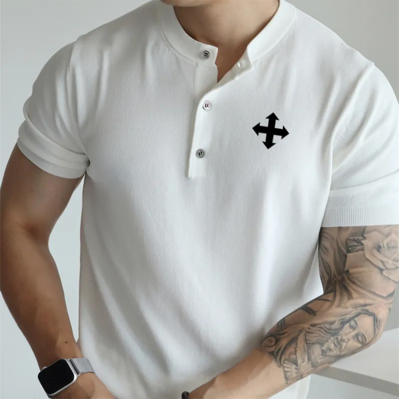 WALLPAINTER T Shirts Men White-5