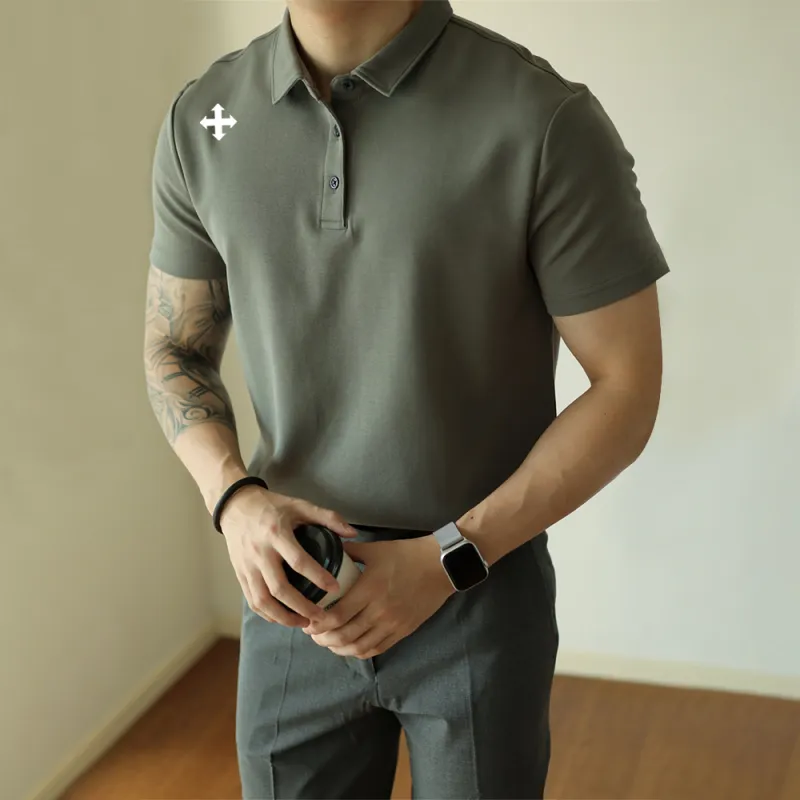 WALLPAINTER T Shirts Men Haze Green-7