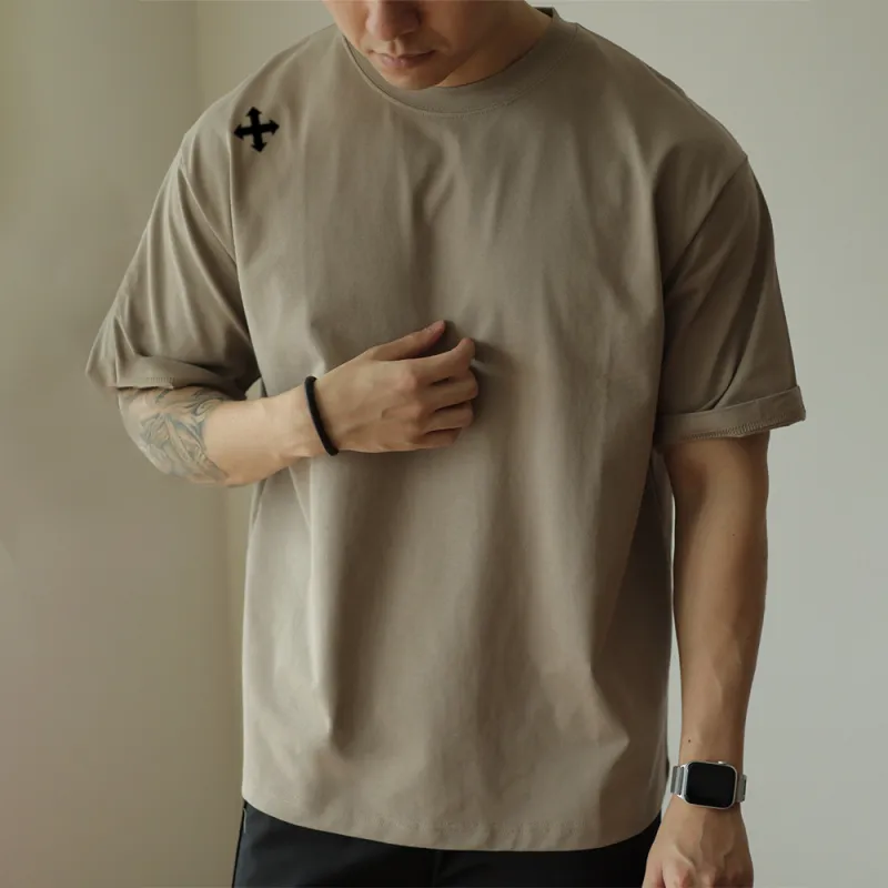 WALLPAINTER T Shirts Men Sand-3