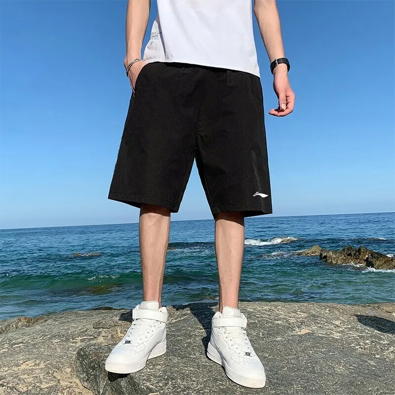 LiNing Badminton Series Casual Shorts Men Black-3